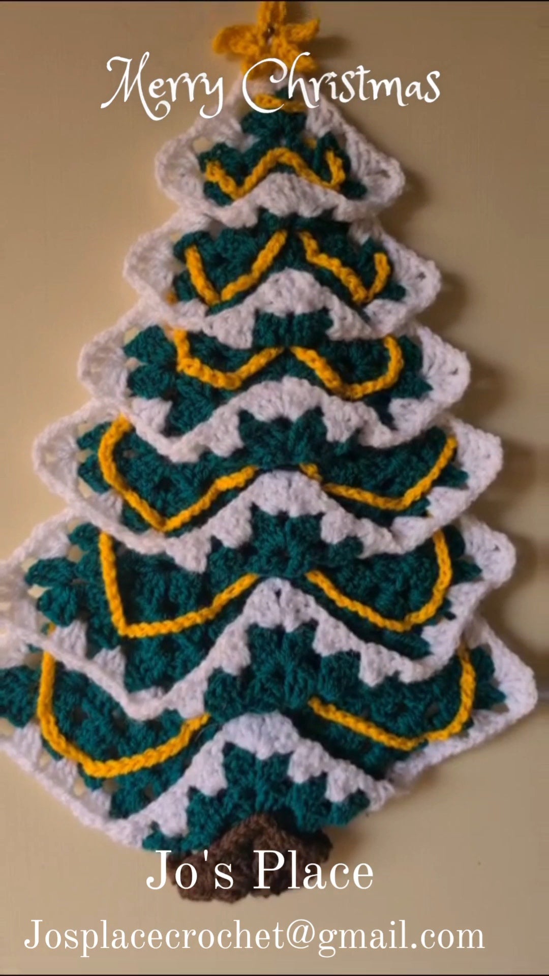 Granny Square Christmas Tree