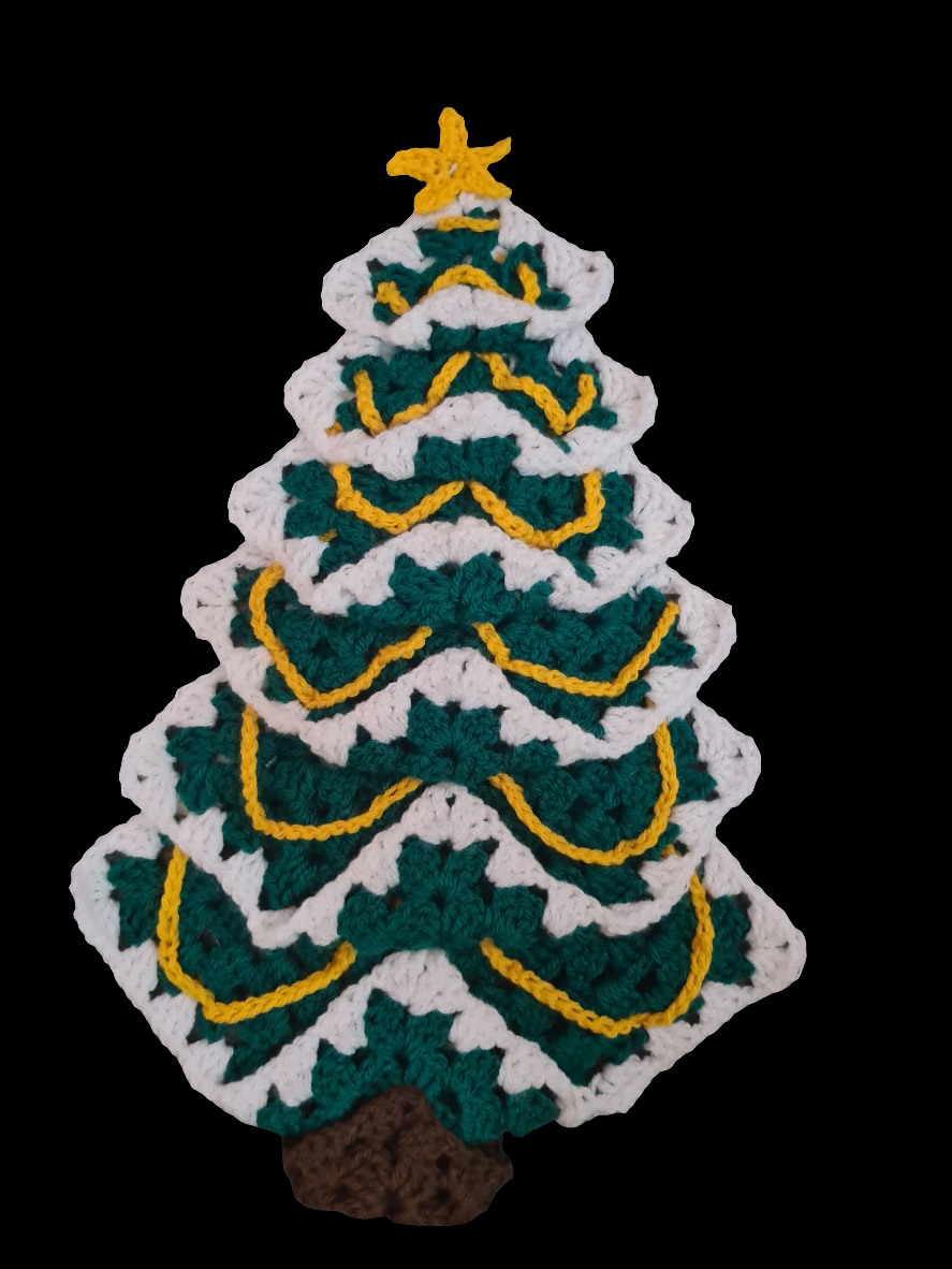 Granny Square Christmas Tree